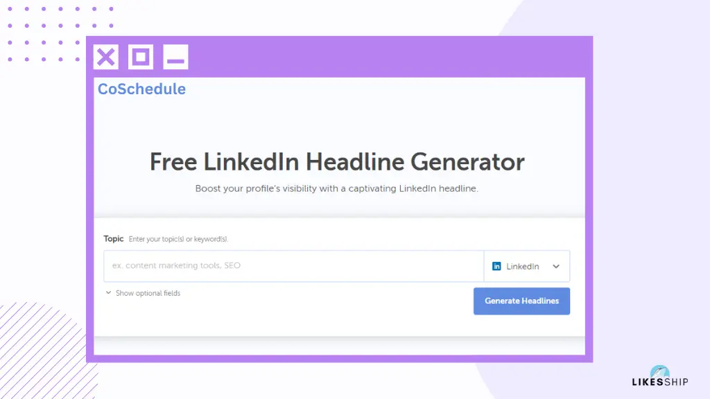 Taplio LinkedIn Headline Generator