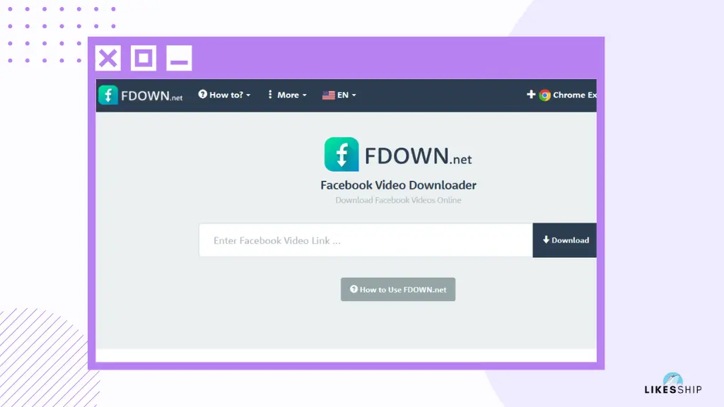 facebook video downloader chrome